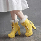 Holiday Themed Sweet Lolita Booties in New Condition Org InStock - Cosparty