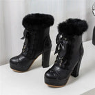 Holiday Themed Sweet Lolita Booties in New Condition Org InStock - Cosparty