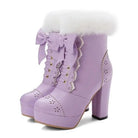 Holiday Themed Sweet Lolita Booties in New Condition Org InStock - Cosparty