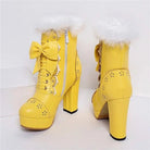 Holiday Themed Sweet Lolita Booties in New Condition Org InStock - Cosparty