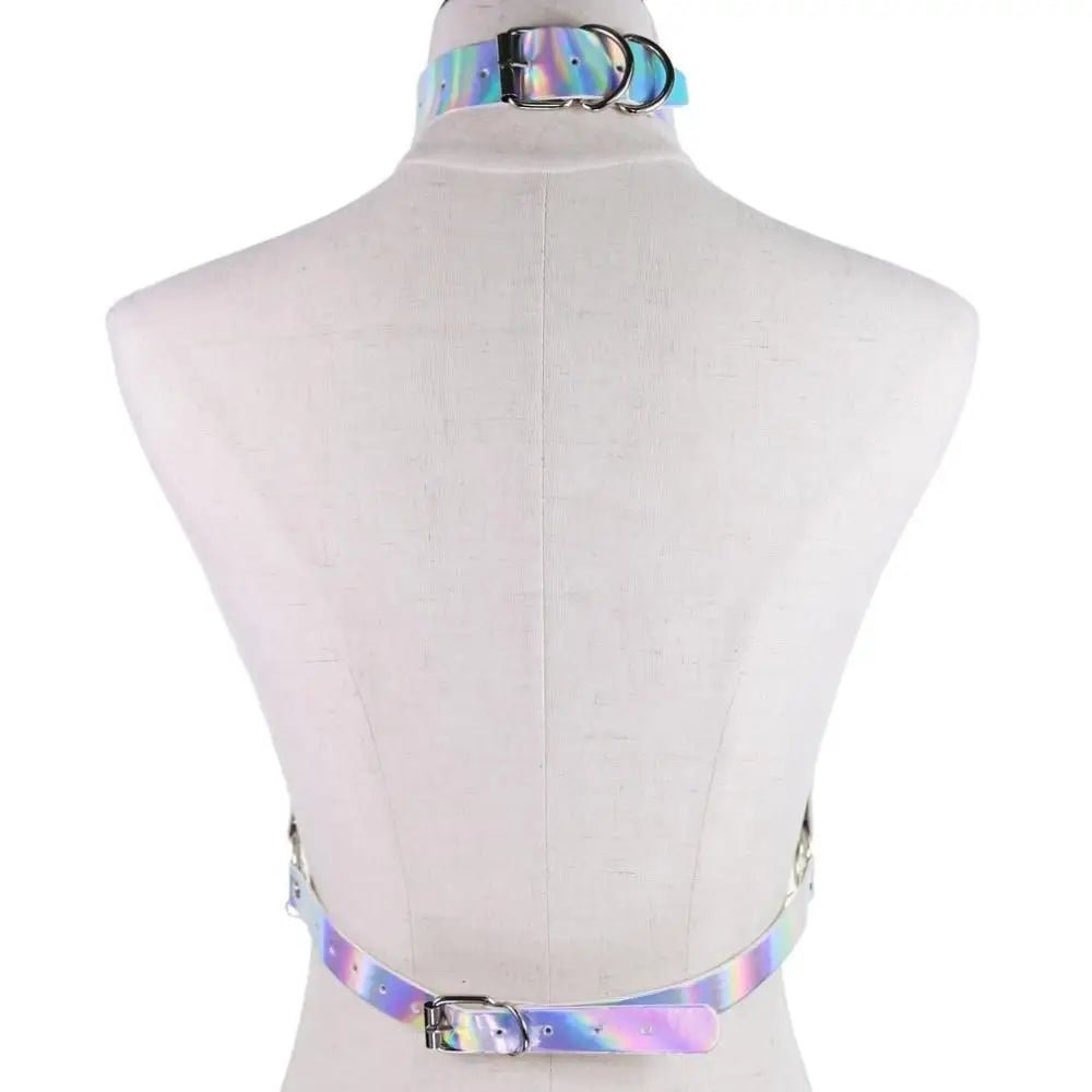 Holographic Chain Harness for Kawaii Vixens In Stock - Cosparty