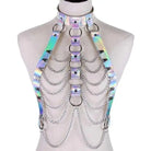 Holographic Chain Harness for Kawaii Vixens In Stock - Cosparty