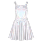 Holographic Suspender Overall Jumper Dress in New Condition - Cosparty