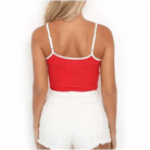 Honey Knit Crop Top for Stylish Summer Weather Wear - Cosparty