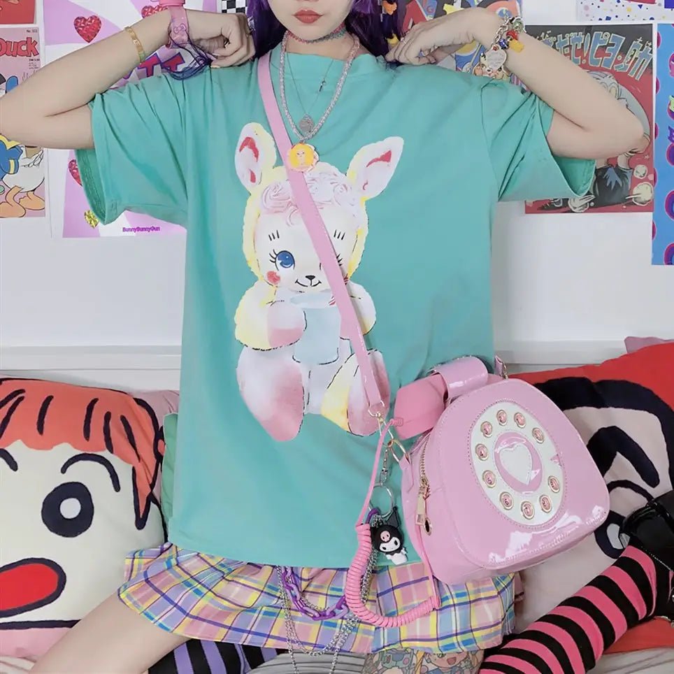 Intricately Detailed 3D Rotary Telephone Handbag in Multiple Colors - Cosparty