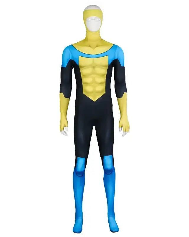 Invincible Mark Grayson Printed Cosplay Costume Suit - Cosparty