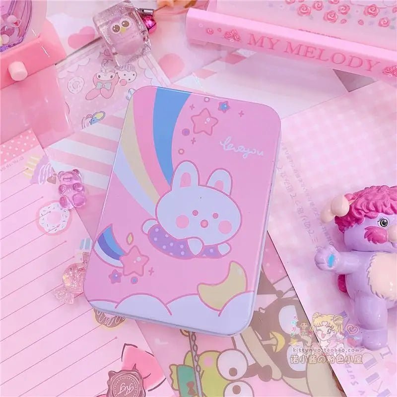 Kawaii Aluminum Storage Tins for Organized Cosparty Bedrooms Instock - Cosparty