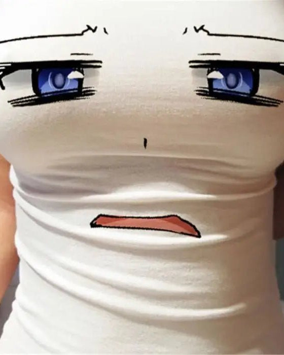 Kawaii Anime Face T-Shirts for a Comfy Classic Look - Cosparty