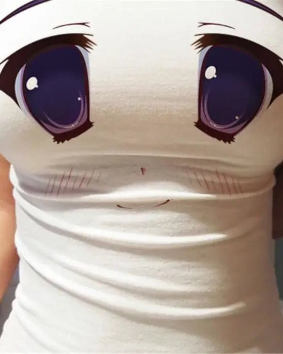 Kawaii Anime Face T-Shirts for a Comfy Classic Look - Cosparty
