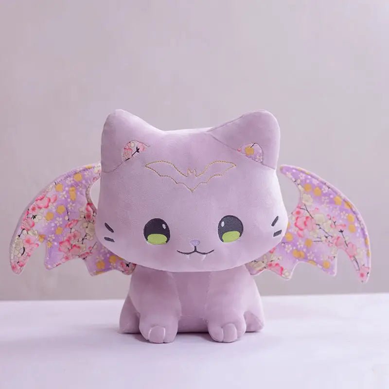 Kawaii Baby Pastel Bat Plushies for Spooky Home Decor - Cosparty