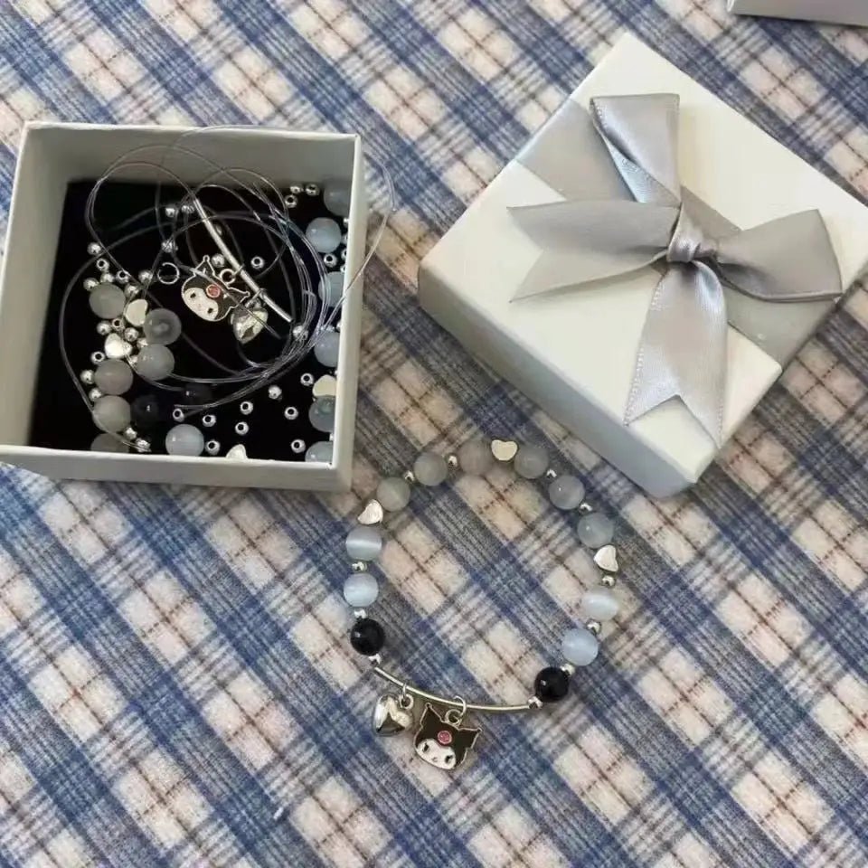 Kawaii Beaded Bracelets Inspired by Sanrio Characters - Cosparty