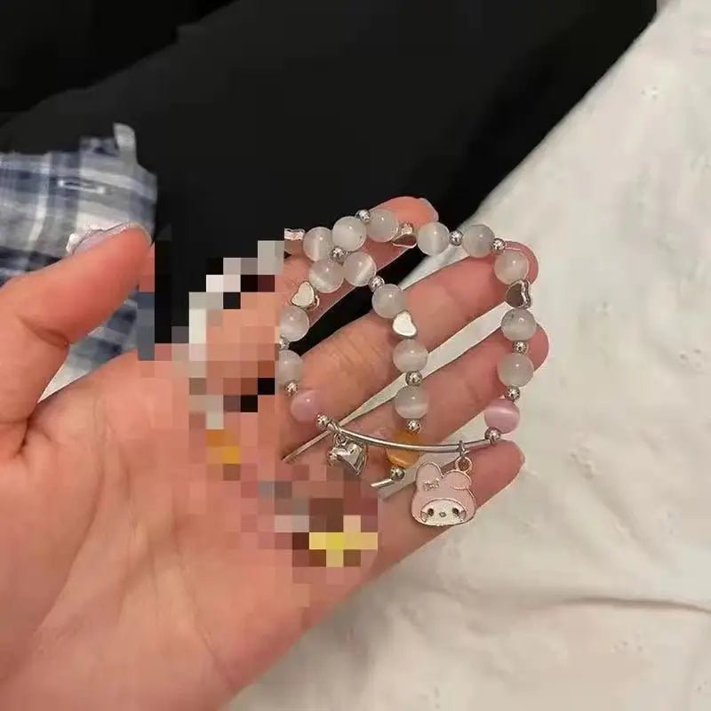 Kawaii Beaded Bracelets Inspired by Sanrio Characters - Cosparty