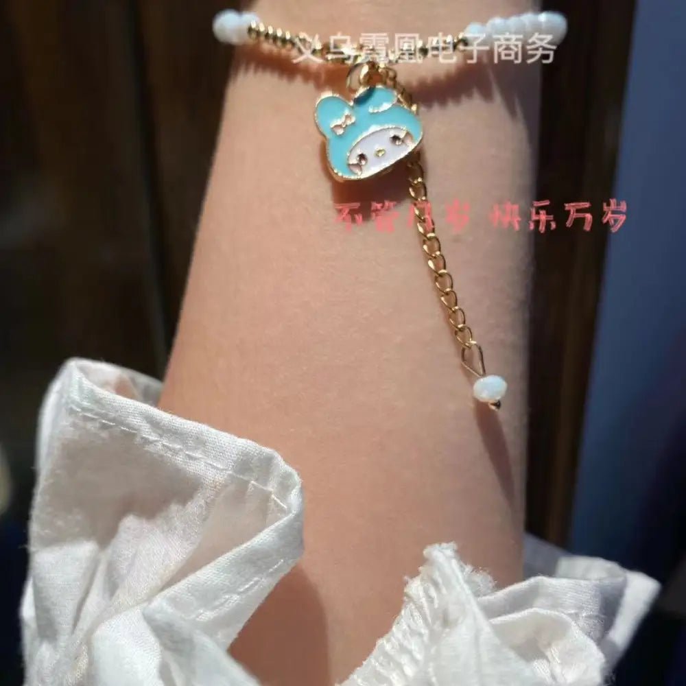 Kawaii Beaded Bracelets Inspired by Sanrio Characters - Cosparty