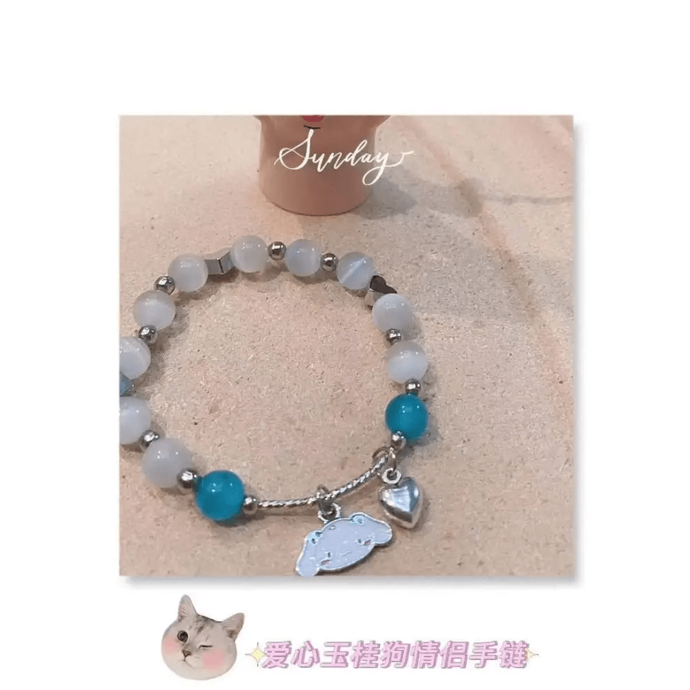 Kawaii Beaded Bracelets Inspired by Sanrio Characters - Cosparty
