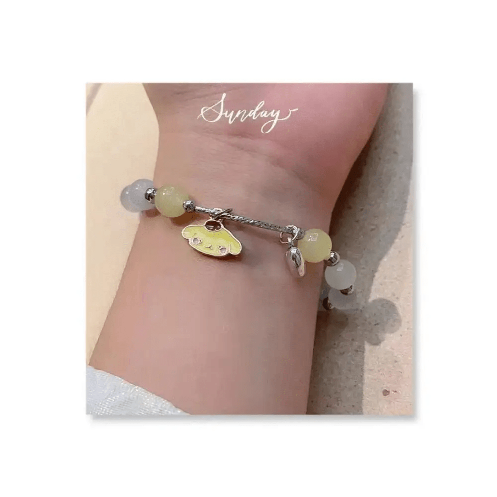 Kawaii Beaded Bracelets Inspired by Sanrio Characters - Cosparty