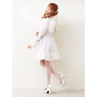 Kawaii Bunny Rabbit Ear High Heels with Removable Pom Poms - Cosparty