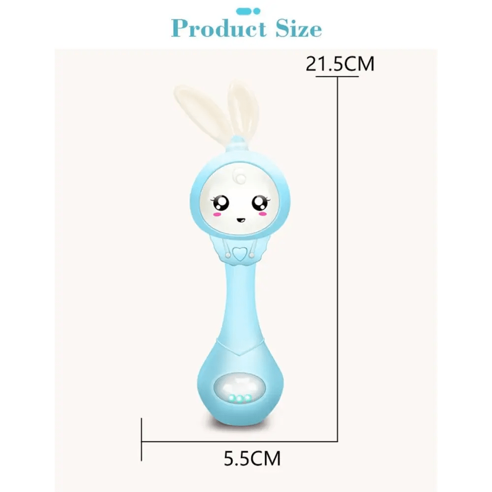 Kawaii Bunny Rabbit Face Rattle for Babies - Cosparty