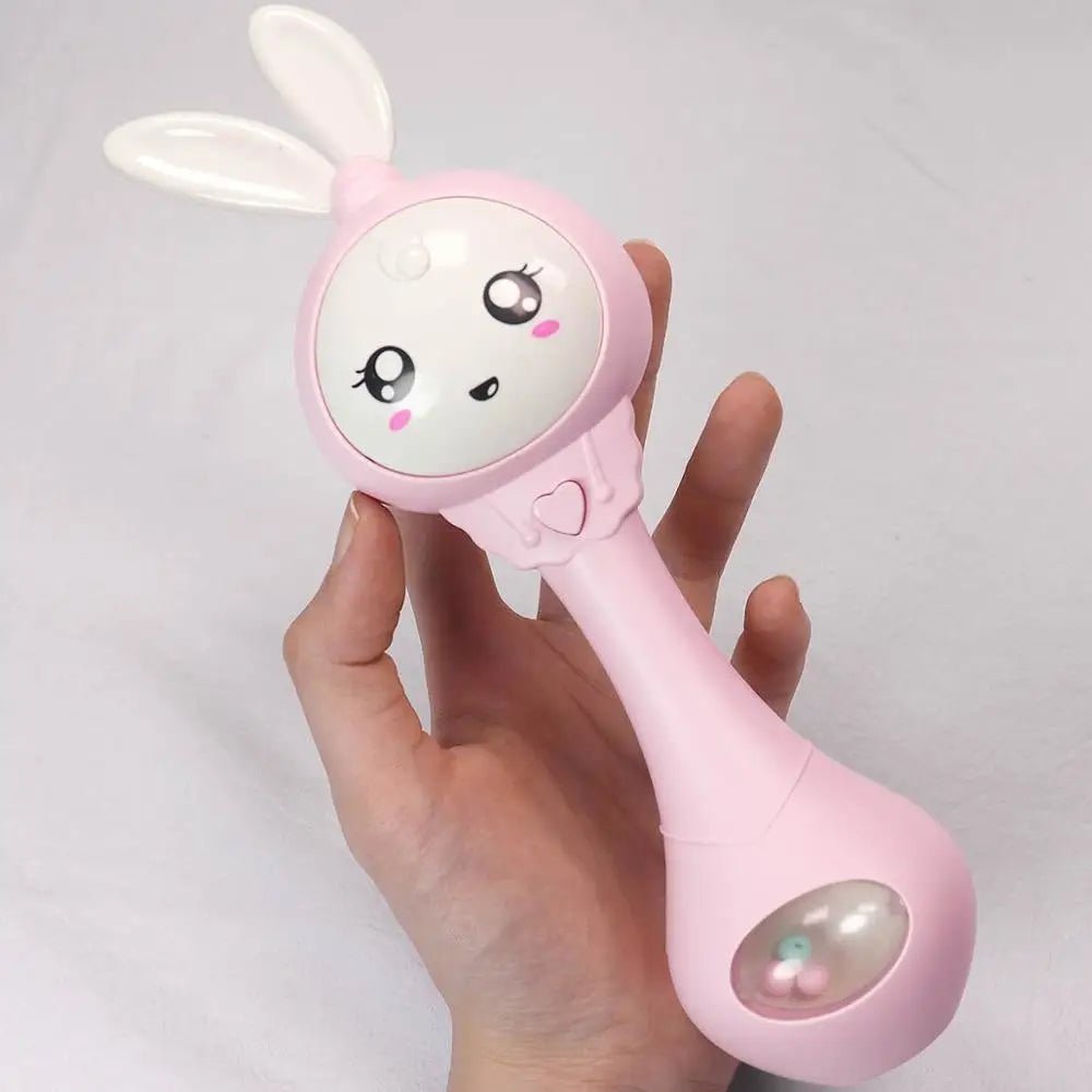 Kawaii Bunny Rabbit Face Rattle for Babies - Cosparty