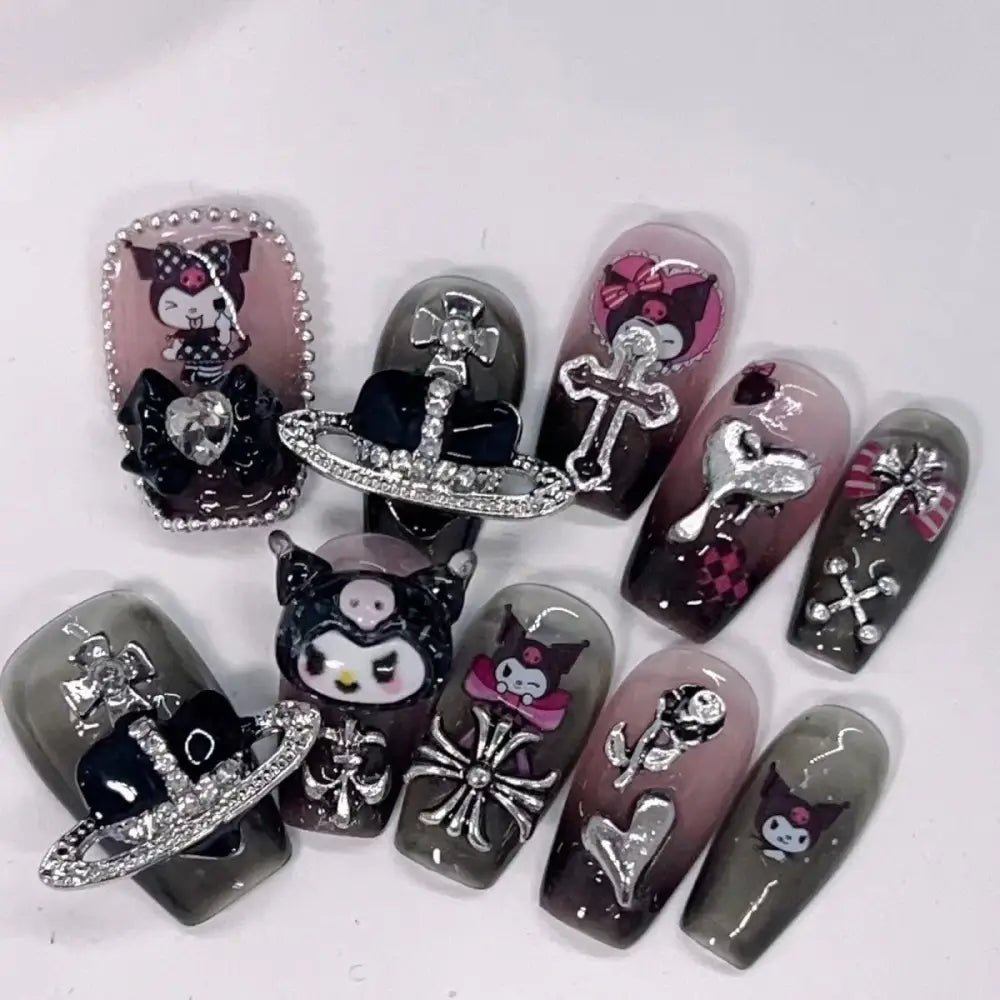 Kawaii Deco Press On Nails for an Adorable Nail Makeover - Cosparty