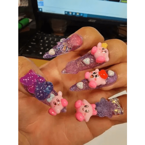 Kawaii Deco Press On Nails for an Adorable Nail Makeover - Cosparty
