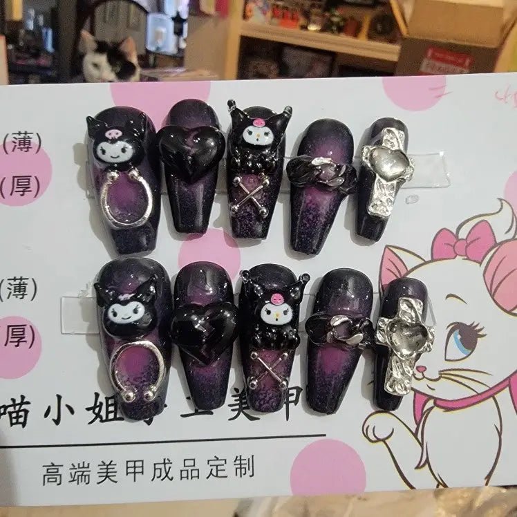 Kawaii Deco Press On Nails for an Adorable Nail Makeover - Cosparty