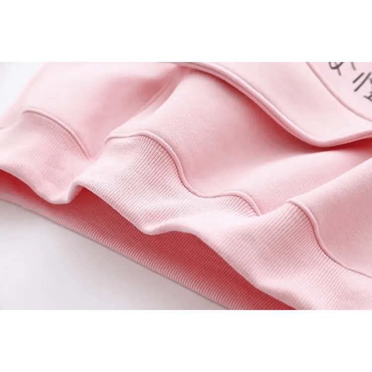 Kawaii Dinosaur Hoodie in Pastel Colors with Cute Japanese Writing - Cosparty