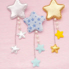 Kawaii Fairy - Kei Star Hair Clip with Charms and Pearls - Cosparty