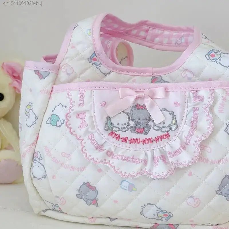 Kawaii Friends Duffle Bag for Cat Lovers - Cosparty