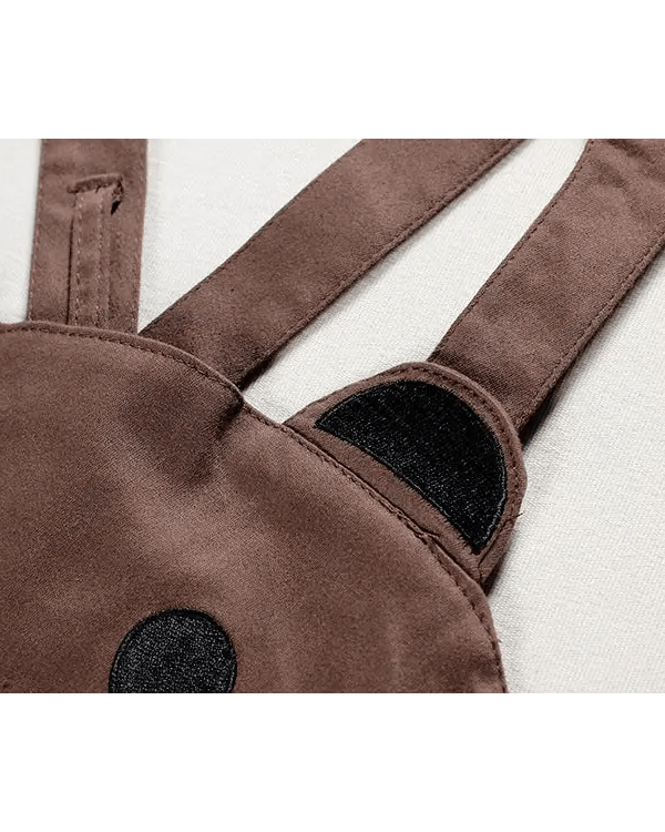 Kawaii Jumper Dress with Pleated Skirt and Criss Cross Straps - Cosparty