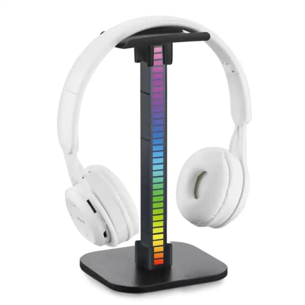 Kawaii LED Headset Stand for a Stylish Gaming Setup - Cosparty