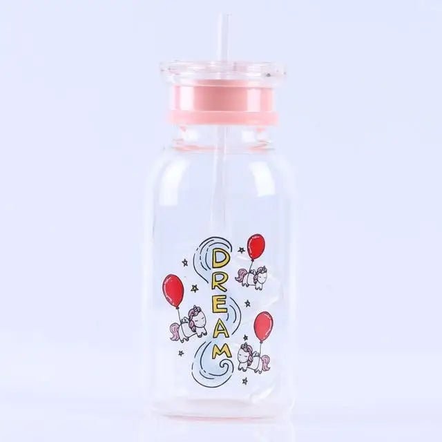 Kawaii Magical Girl Glass Water Bottles - Cosparty