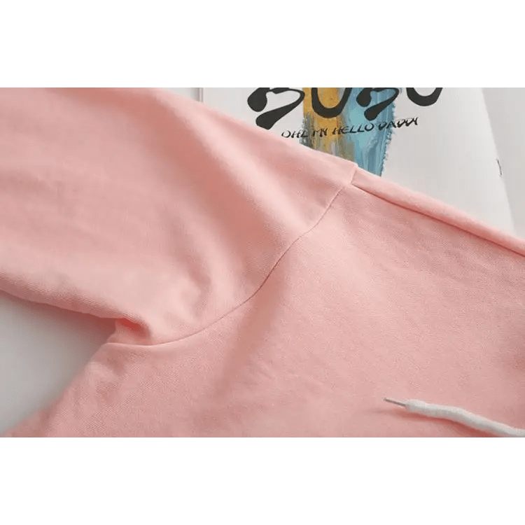 Kawaii Mouse Inspired Hoodie in Pastel Pink or White - Cosparty