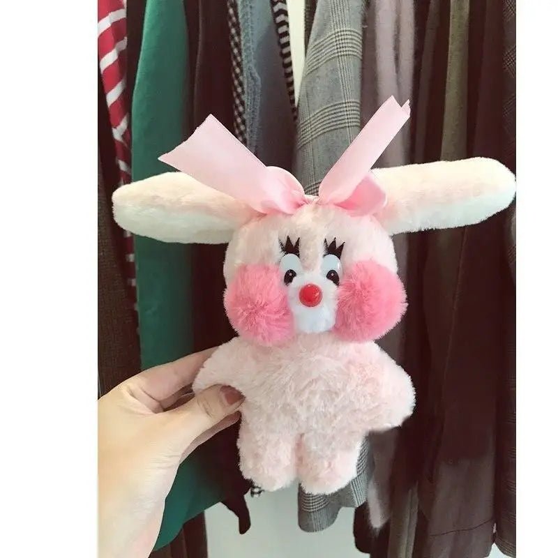 Kawaii Pink Bunny Plush for Cosparty and Fairy Kei Aesthetics - Cosparty