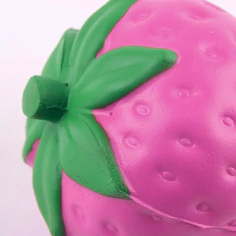 Kawaii Pink Strawberry Squishy Stress Reliever Toy - Cosparty
