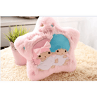 Kawaii Plush Pillow in Soft Pink with Adorable Designs - Cosparty