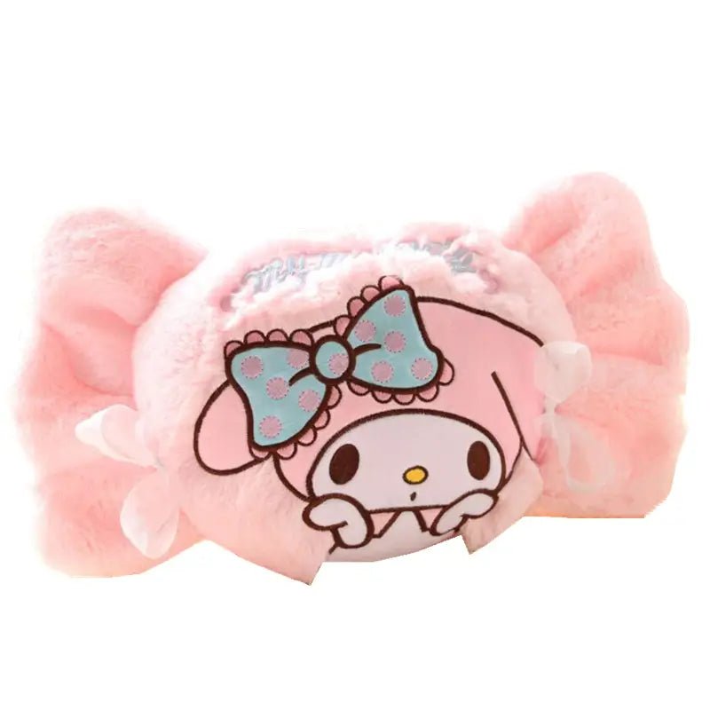 Kawaii Plush Pillow in Soft Pink with Adorable Designs - Cosparty