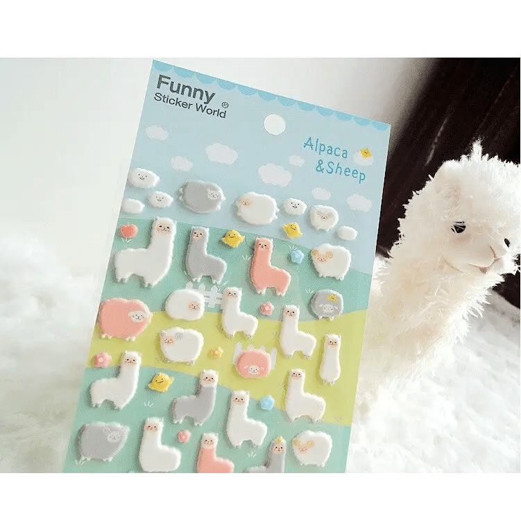 Kawaii Puffy 3D Stickers for Unique Fashion Statements - Cosparty