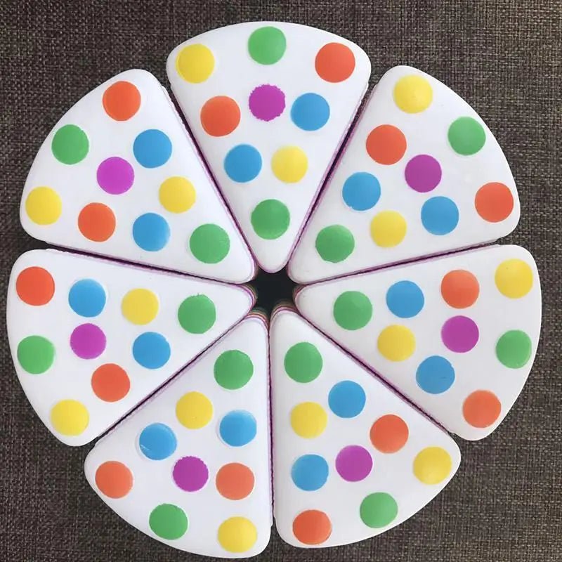 Kawaii Rainbow Birthday Cake Squishy Stress Reliever Toy - Cosparty