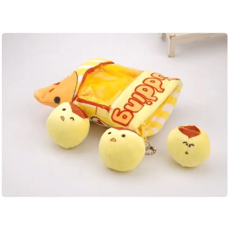 Kawaii Stuffies Inside with Adorable Baby Chicks and Pink Baby Buns - Cosparty