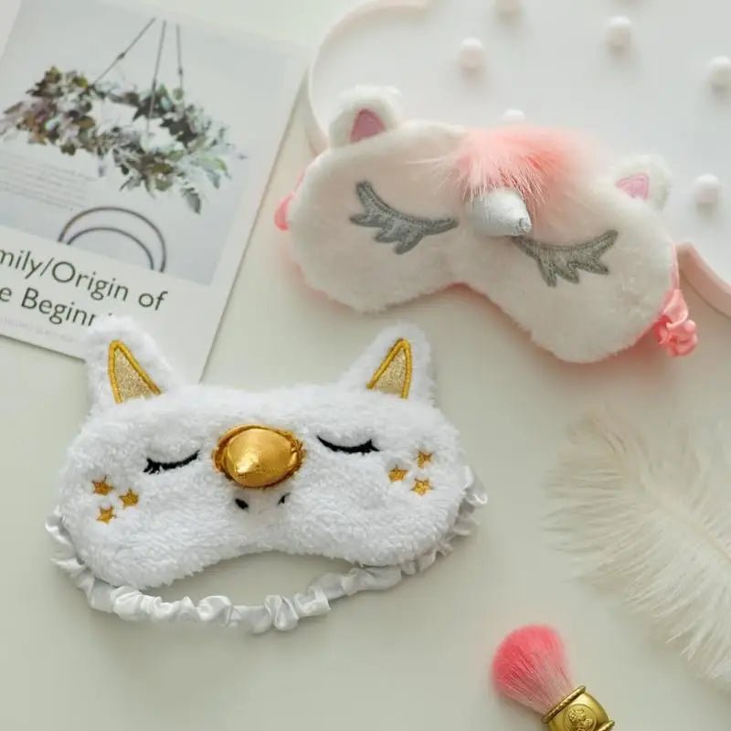 Kawaii Unicorn Sleep Mask for Cozy, Peaceful Rest - Cosparty
