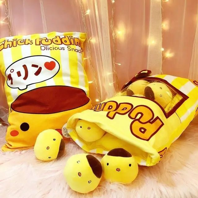 Kawaii Yellow Chick Plushies Stuffed Animals for Cosparty Fun - Cosparty