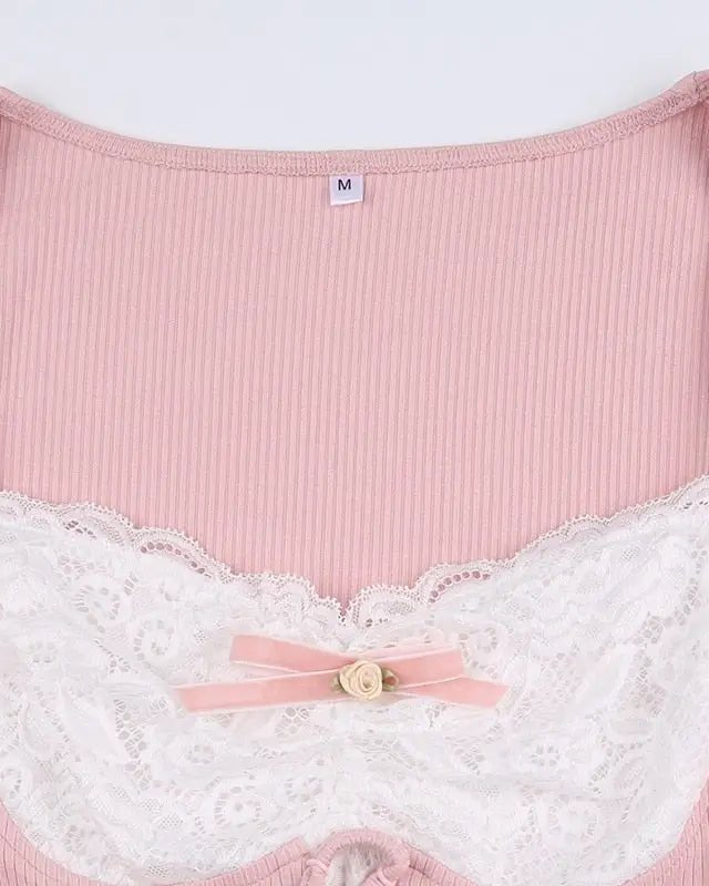 Lace Knit Princess Sweater for Cozy Angelcore and Fairycore Styles - Cosparty