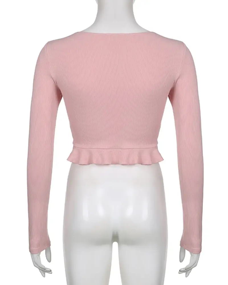 Lace Knit Princess Sweater for Cozy Angelcore and Fairycore Styles - shirt