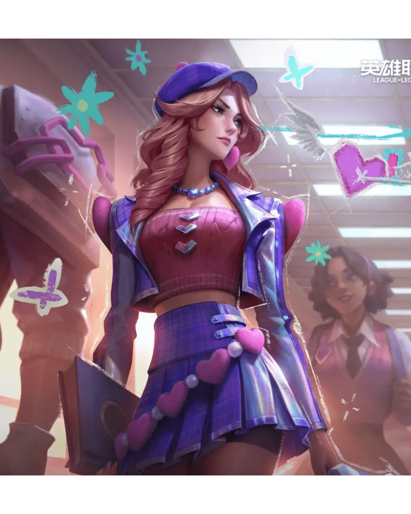 League of Legends Heartthrob Caitlyn Cosplay Costume - Cosparty