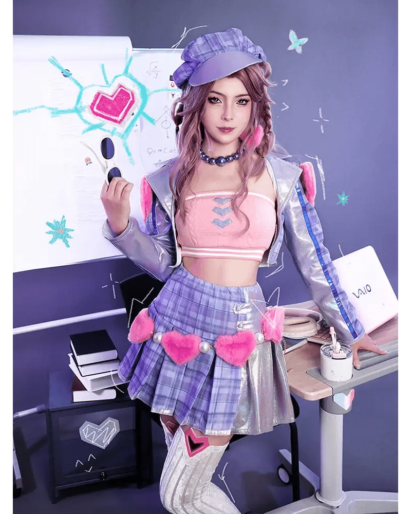 League of Legends Heartthrob Caitlyn Cosplay Costume - Cosparty