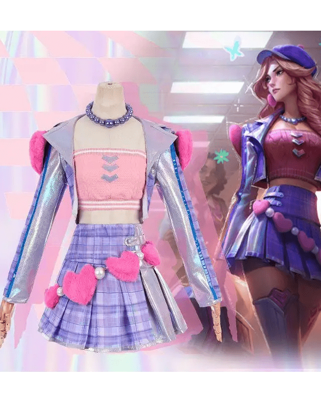 League of Legends Heartthrob Caitlyn Cosplay Costume - Cosparty