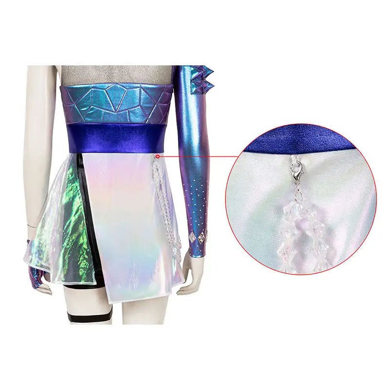 League of Legends KDA Ahri Cosplay Costume - Cosparty