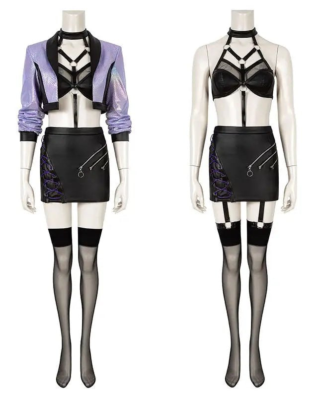 League of Legends KDA Evelynn Cosplay Costume - Cosparty