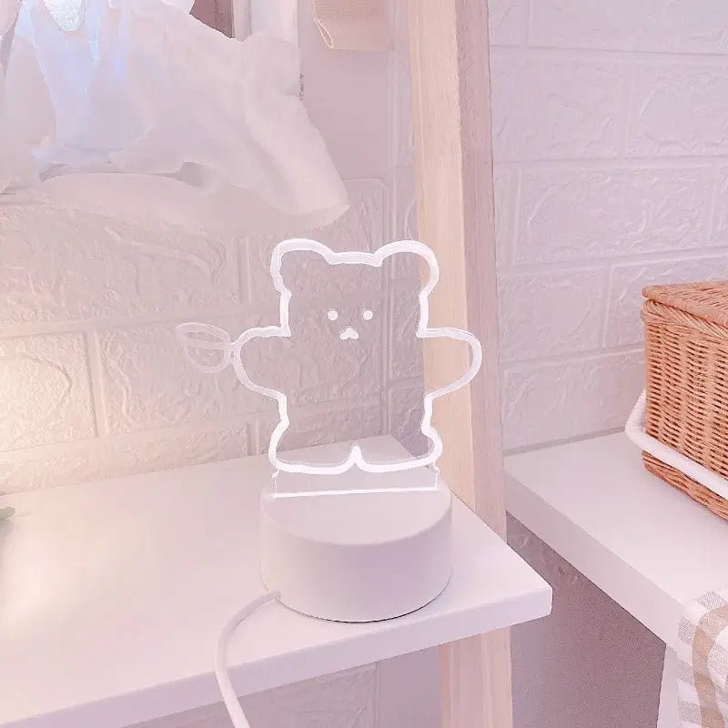 LED Aura Night Lights Featuring Kuromi Cinnamoroll and Friends - Cosparty