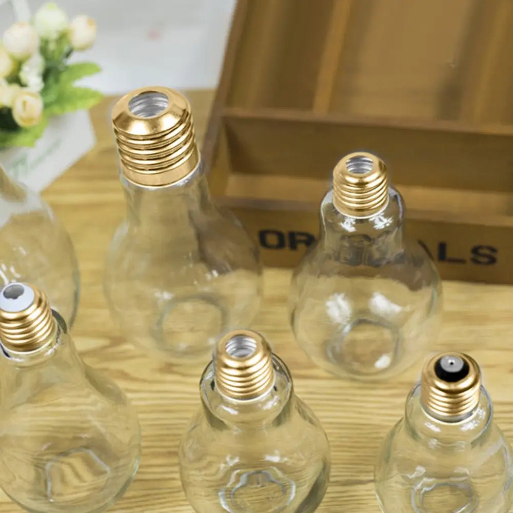 Light Bulb Shaped Water Bottles for Unique Gifting and Lunches - Cosparty